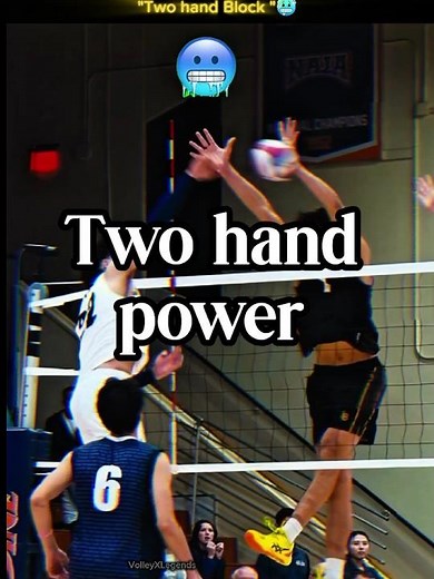Two hand Blok 🥶 #volleyball #phonk #shorts #fypシ