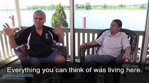 ATV Feature: Ionkwaká:raton - "Our Stories". Episode #4. The show looks at how the Mohawk language survives and thrives in the community of Akwesasne. In this episode, hosts Loran and Francis discuss the lack of agriculture in Akwesasne. This program has been sponsored by the Akwesasne Convenience Store Association. | Akwesasne TV