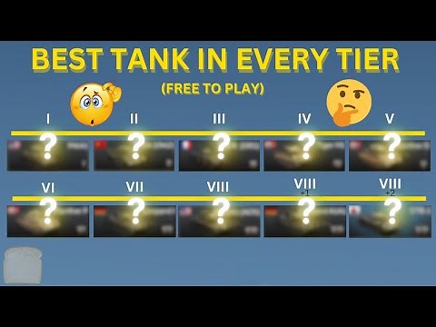 Best Tank in Every Tier (Freetoplay) - War Thunder Guide (2024) part 1