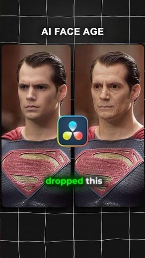 Ai Face Age Filter in DaVinci Resolve