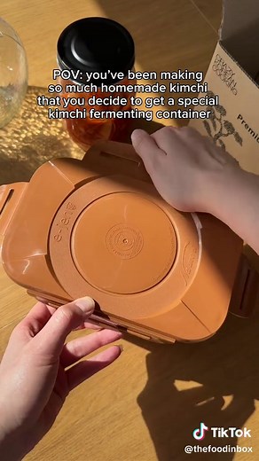 Special Kimchi Container for Fermentation | Korean Food Storage