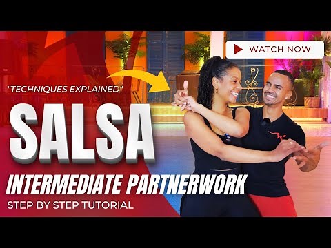 Salsa Tutorial: Master this Intermediate Salsa Dancing partnerwork 🔥 Step by step explanation
