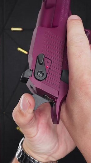 Magnum Research Desert Eagle Black Cherry 50AE #deagle #gun #pistol