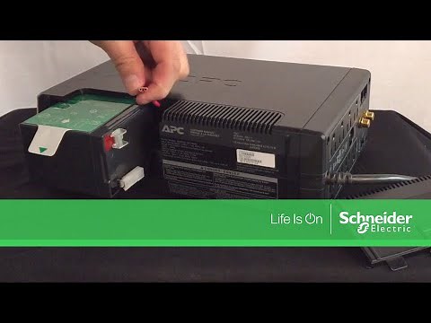Connecting the Battery on APC Back-UPS Pro M Series UPS | Schneider Electric Support