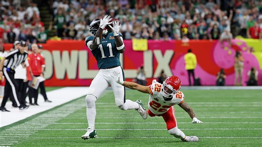 Did A.J. Brown commit pass interference? Eagles WR has controversial Super Bowl penalty