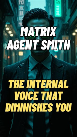 Agent Smith Is Your Inner Critic - How To Silence That Voice Forever!