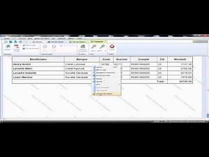Extrait tutoriel virement bancaire sur CIEL Paye