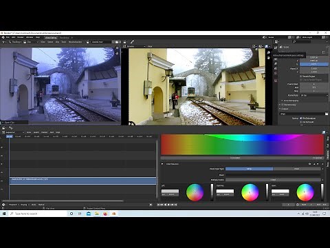 Blender 2.92 Tutorial: Basic Video Color Grading. Color Correction.