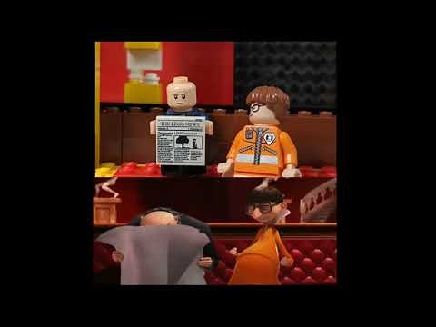 LEGO Vector Piranha Gun Oh Yeah! Stop Motion Side by Side Comparison!