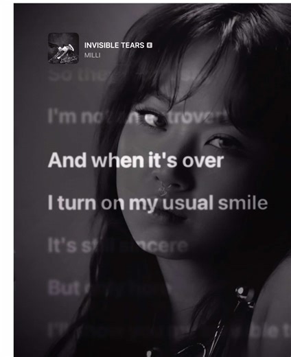 INVISIBLE TEARS - MILLI | Lyrics and Apple Music