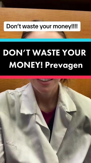 DON’T WASTE YOUR MONEY!!!! Number one biggest waste of money in the pharmacy has to be Prevagen. Its own study shiws it to be NO BETTER THAN PLACEBO at anything!!! The protein that is the active ingredient immediately breaks down inside the stomach and cannot cross the blood brain barrier to get at the free calcium in the brain. For sure skip this one. Follow me for more tips from a pharmacist #prevagen #prevagenreviews #tipsfromapharmacist