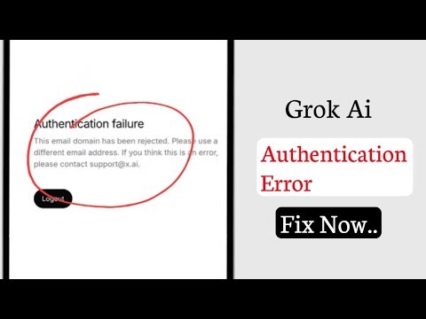 Grok Login Not Working Today? 😨 Fix Authentication Error (100% Working)
