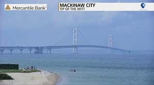 Check out our live weather cam in Mackinaw City on our 9&10 News website: https://www.9and10news.com/weather/cams/mackinaw-city/ The camera is set up to show live feed and time-lapses of the past 24 hours. | 9&10 News