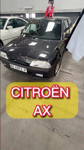 CITROEN AX The CAR that weighed less than a sigh 💨 😱 #CitroenAX #Cars90 #MotorTrivia