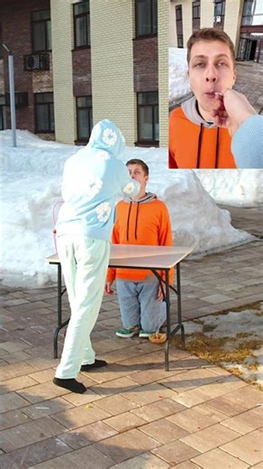 Behind the scenes where I almost broke a tooth