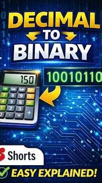 Decimal to Binary Conversion | Easy Method | Digital Electronics | Example 2
