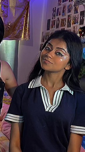 voiceover on the dabi look on @clawed_beauty101 #glittermakeuptutorial #dabi #foryoupage