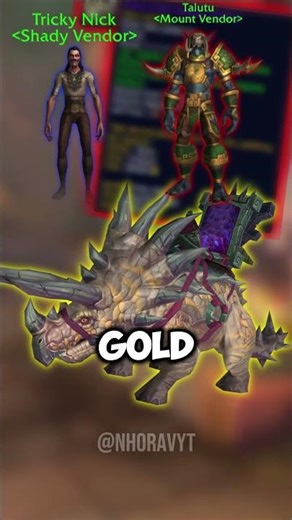 MOST expensive vendor MOUNTS in WoW. Do u have any? #shorts #worldofwarcraft #thewarwithin