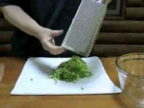 Shredding and Squeezing Water Out of Your Zucchini (The Perfect Pantry®)