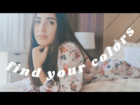 HOW TO FIND WHAT COLORS ARE BEST FOR YOU / Four Season Color Analysis