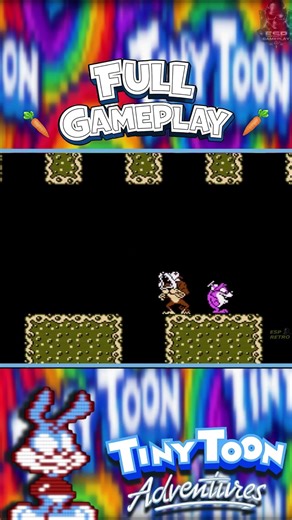 Tiny Toon Adventures - Full Game HD Promo III #shorts #gaming #tinytoonadventures