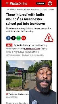 🔪 IN THE NECK: What they aren’t telling you about the Manchester school attack. #truecrimecommunity