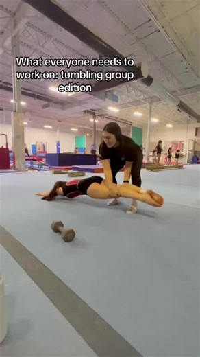 What everyone needs to work on!💪🤸‍♂️(part 2 coming soon😋) #tumbling#work#funny