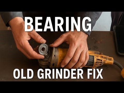 How to Replace Bearing in Angle Grinder | Grinder Repair