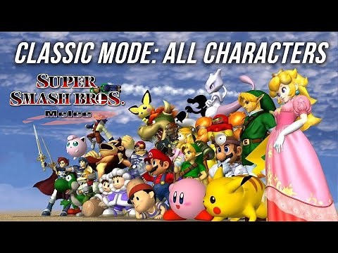 All Characters Classic Mode :: Super Smash Bros. Melee (Nintendo GameCube 🇺🇸)