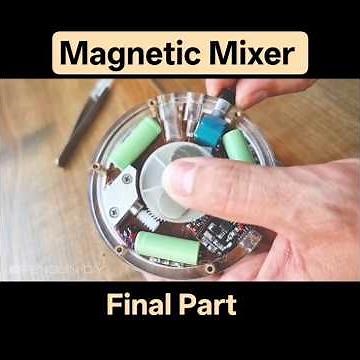 Building a Magnetic Mixer At Home Final Part 😱🔥#shorts #science #coolgadgets #magnetic #shortsfeed