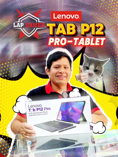 Conoce la LENOVO TAB P12 PRO: Potencia y Versatilidad