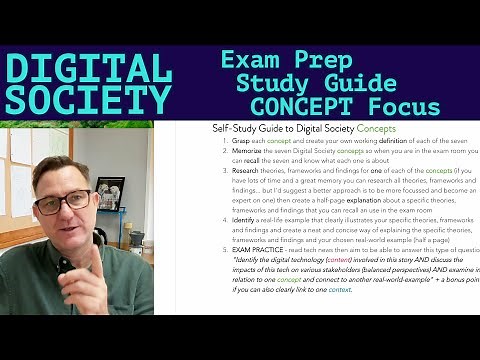 IB DP Digital Society Exam Prep: CONCEPT FOCUS