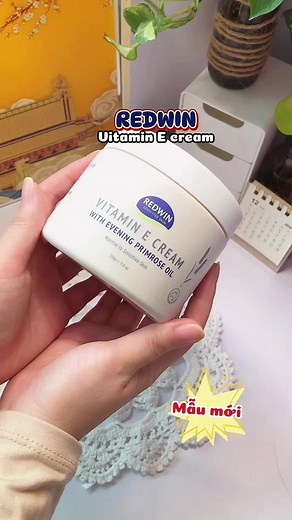Unboxing Review Kem Dưỡng Ẩm Vitamin E Redwin Úc Mới