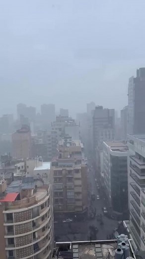 طقس ماطر في بيروت اليوم – شتاء لبنان