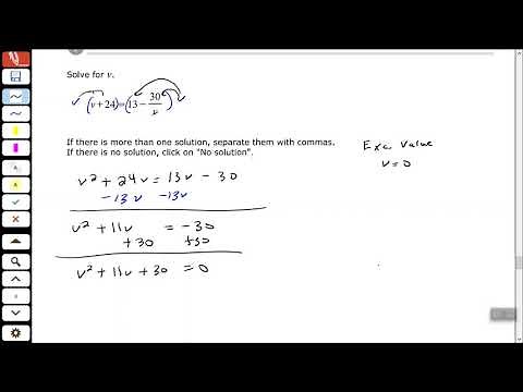 Solving a rational equation that simplifies to a quadratic: Denominator x