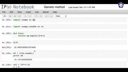 3. Newton Method python数值分析