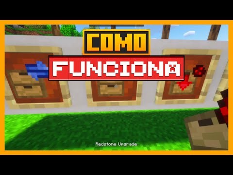 CÓMO FUNCIONA la REDSTONE UPGRADE en MINECRAFT con STORAGE DRAWERS