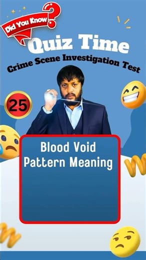 PG Level CSI MCQ 25 | For All Forensic Exams Prep | Crime Scene Investigation #forensicscience #mcq