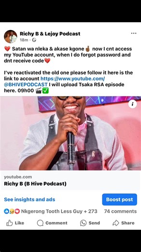 New YouTube channel https://www.youtube.com/@BHIVEPODCAST | Richy B & Lejoy Podcast