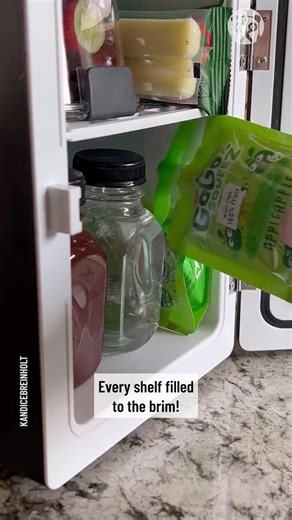 6.2K views · 13 reactions | Mini snack fridge restock | Girly Panda | Facebook