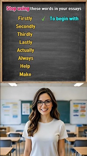 The Words Making Your Essays Sound Weak #englishgrammar #essaywriting #studytips