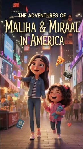 Two Sisters Maliha and Miraal Kids Animated Cartoon Story #shorts