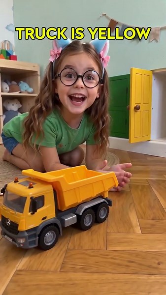 Knock, Knock! Colorful Vehicles Arrival! 🚗 #shorts