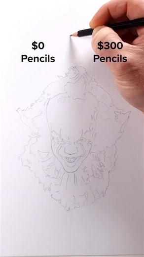 Digital Sketch Artist on Instagram: "Draw Pennywise! #art #drawing #pennywise #pencildrawing #realism #howtodraw"