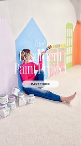 37K views · 82 reactions | Basement paint project: part 3! This is honestly such a fun project to do (audio is a joke) and the kids think it’s the coolest part of our house  LET’S ADD ALL THE FUN THINGS NEXT!! . . . . . . . . Kids playroom paint project play area paint mural kids mural art projects kids walls kids room craft room basement makeover budget friendly | It's Honey Done | Facebook