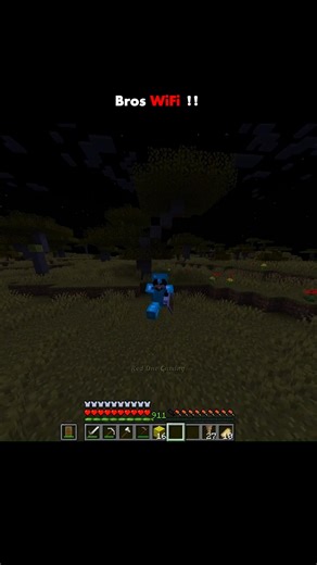 Red One Craft on Instagram: "Bro's Wifi 😂 #reels #minecraft"