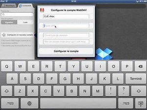 LES TUTOS CJE - Comment accéder à WebDAV sur iAnnotate