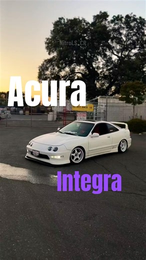 El Acura Integra, uno de los JDM más famosos de la marca.