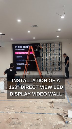 Take a look at this stunning 163” LG Direct View LED Video Wall that ATTYWON installed in a client’s home. 😎 Video walls aren’t just for commercial spaces anymore — they’re becoming a high-end feature in luxury home media rooms. Why choose an LG Direct View Display? LG’s Direct View technology delivers ultra-bright, razor-sharp visuals with vibrant colors and deep contrast. With no LCD panels, every pixel shines on its own for a truly immersive experience. Want one in your home? Contact us at i