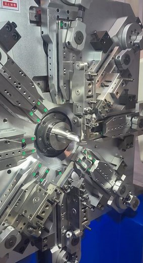 The latest research and development of multi-functional camless spring machine #yinfengmachine